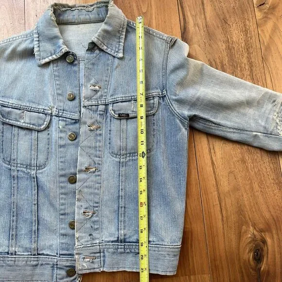 Vintage LEE Denim Rider Jacket 1960s Small